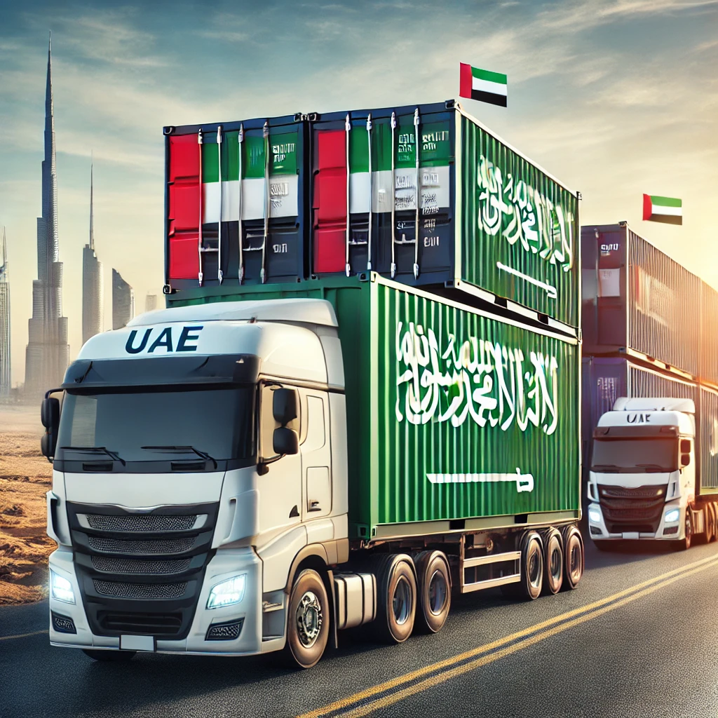 شحن من الإمارات إلى السعودية | أفضل شركة شحن في دبي
