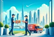 شحن من الباب للباب من الإمارات - خدمة شحن سريعة وآمنة إلى أي مكان